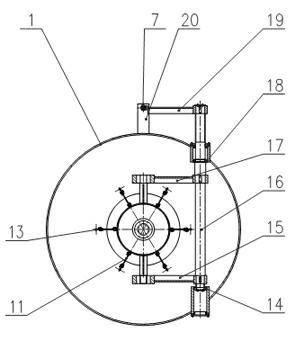 Design method for automatic high-pressure water cleaning device