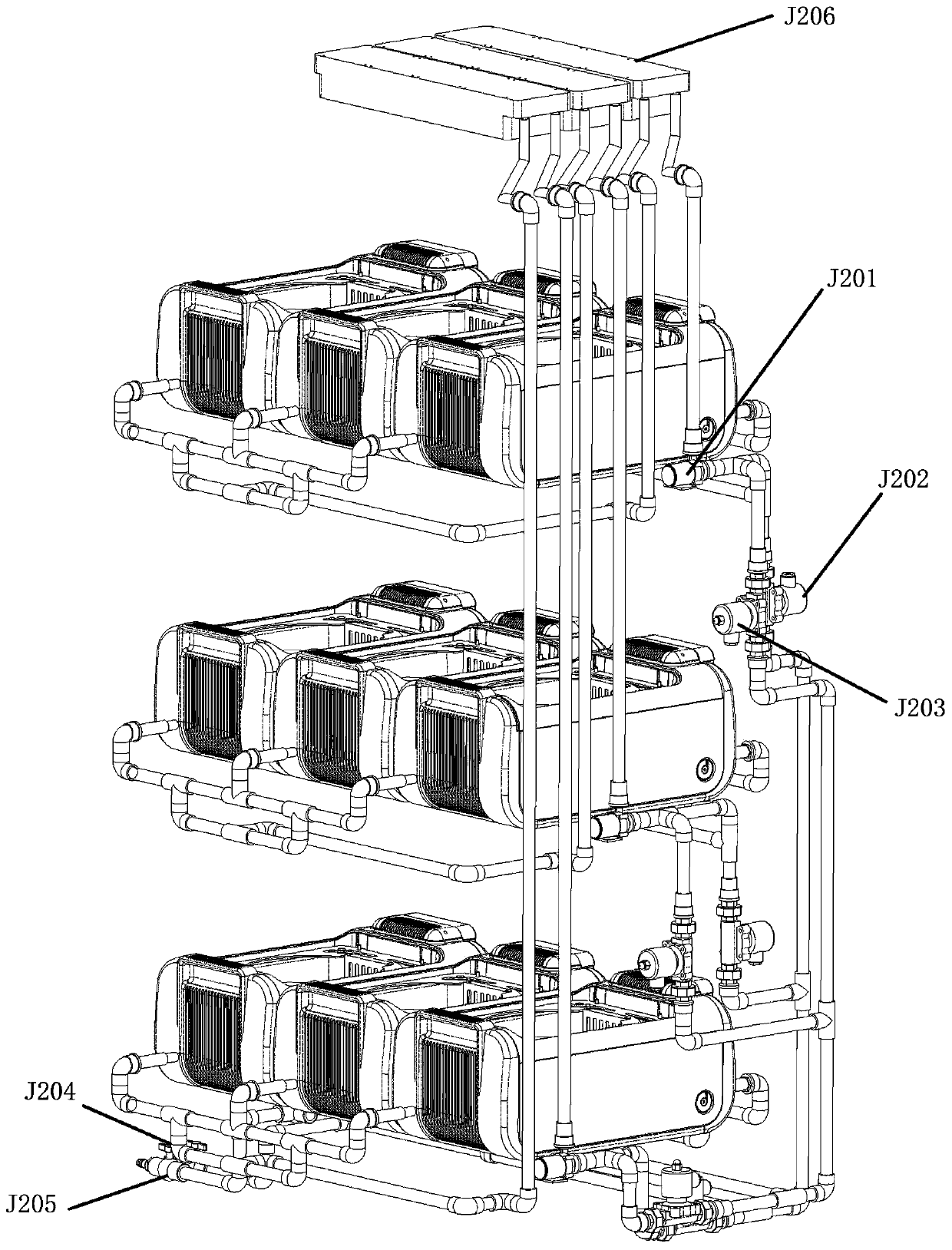 Intelligent ultrasonic liquor aging system