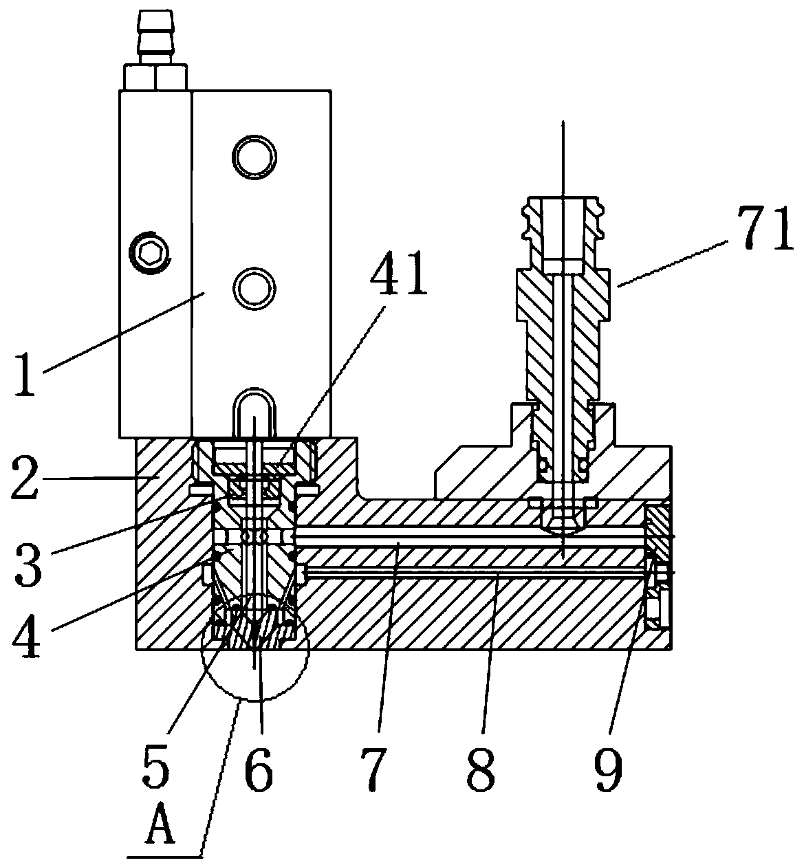 Piezoelectric precision spraying device