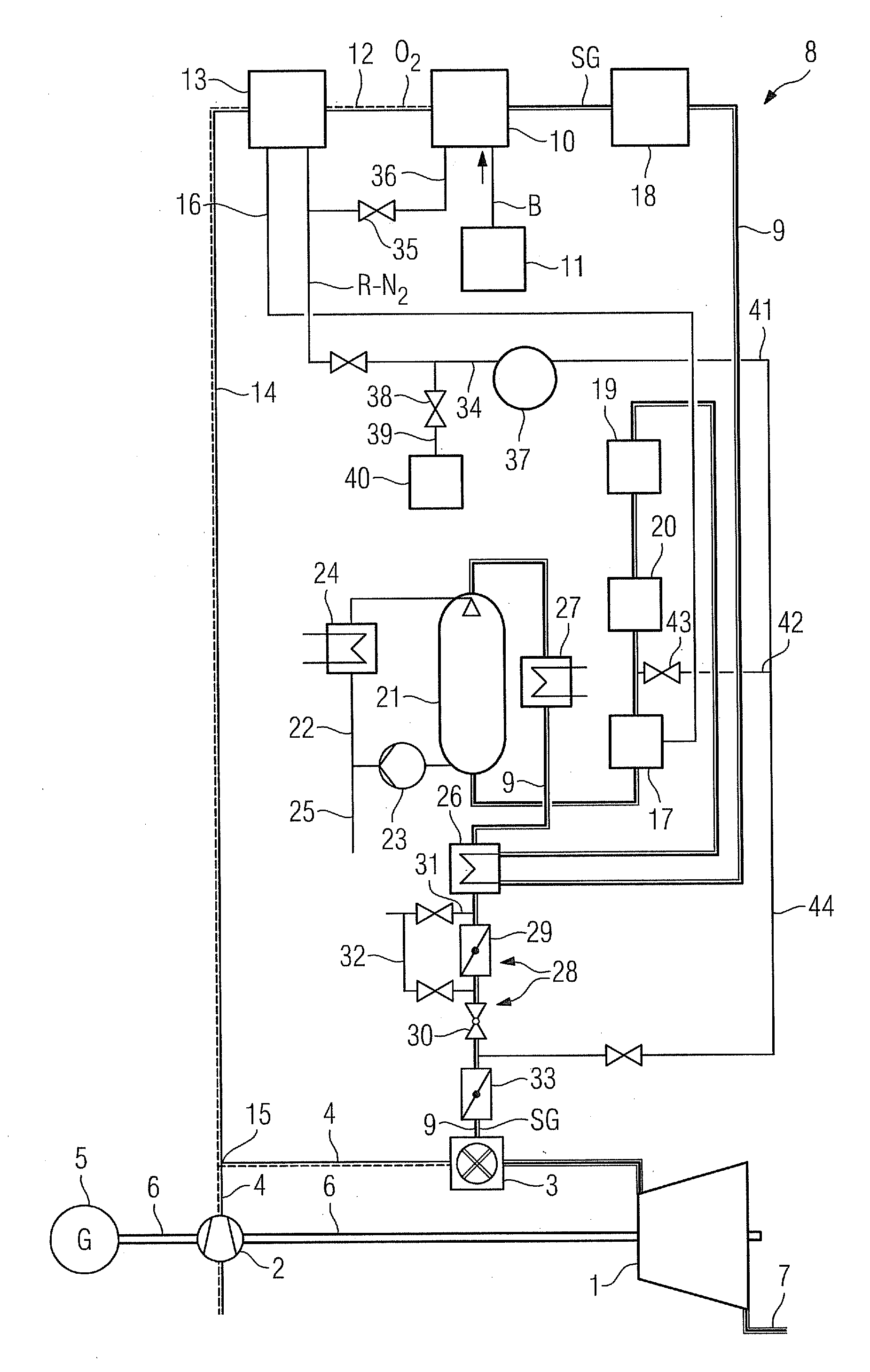 Combined cycle power plant