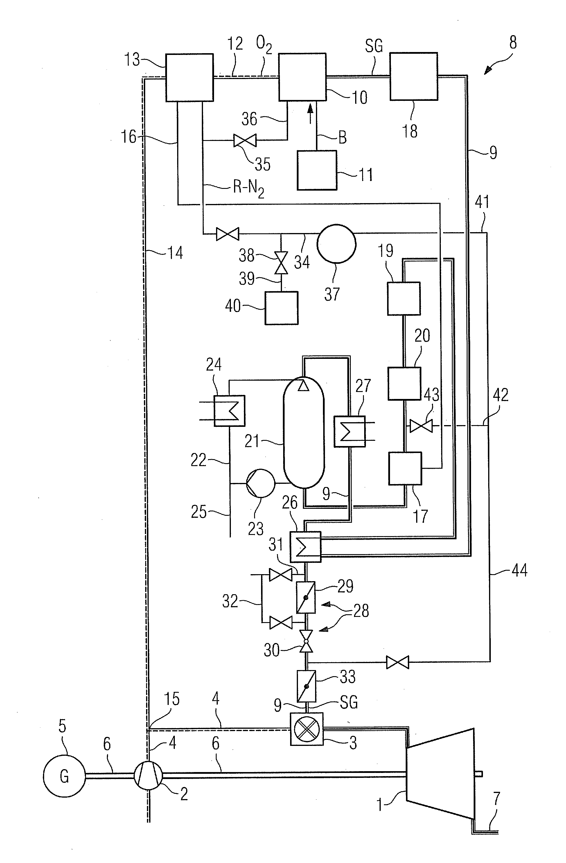 Combined cycle power plant