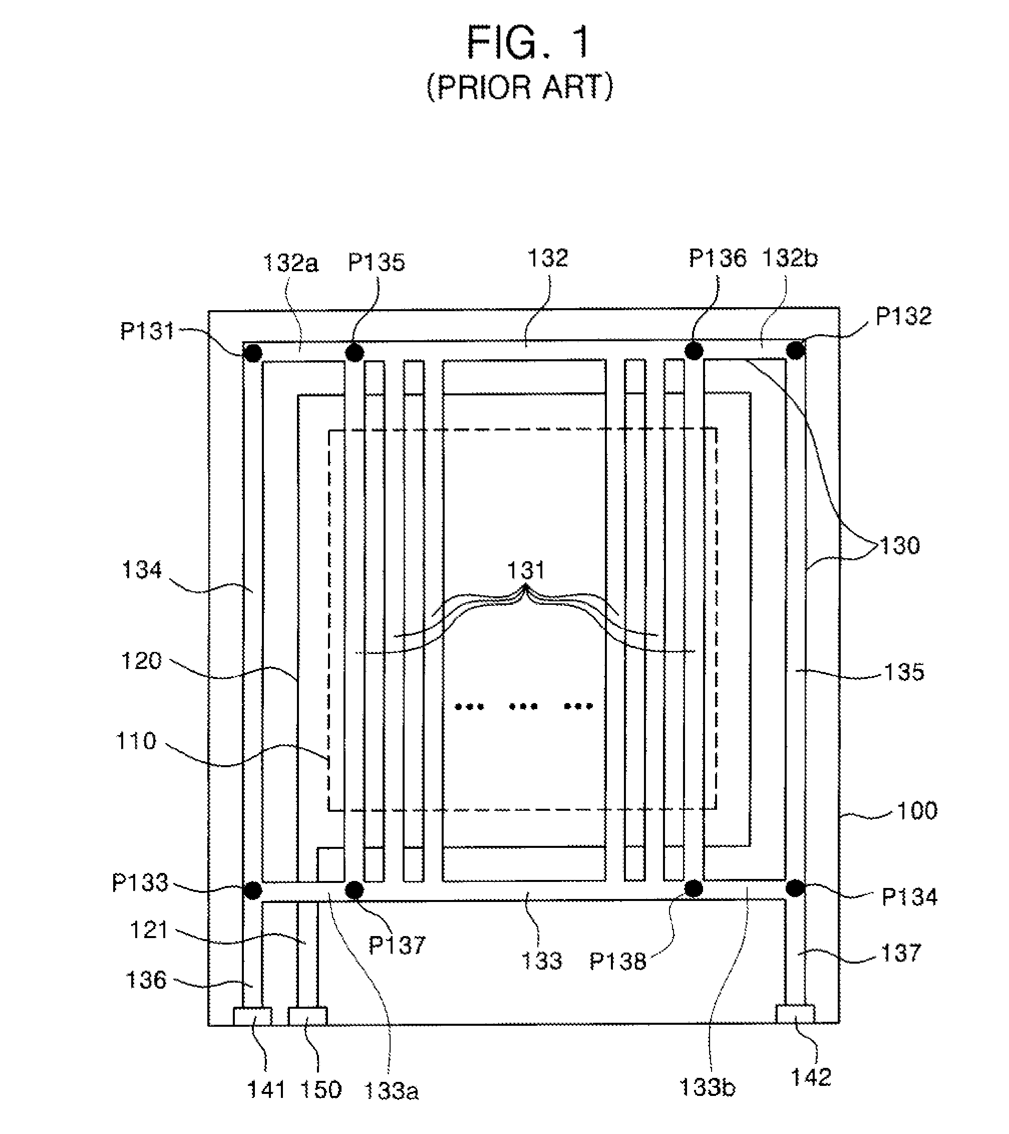 Apparatus for improving uniformity of luminosity in flat panel display