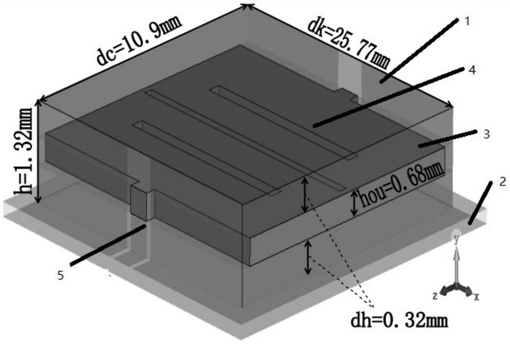 Double-frequency filter and mobile terminal