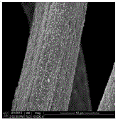 A kind of preparation method of nano silver chloride/chitosan fiber antibacterial dressing