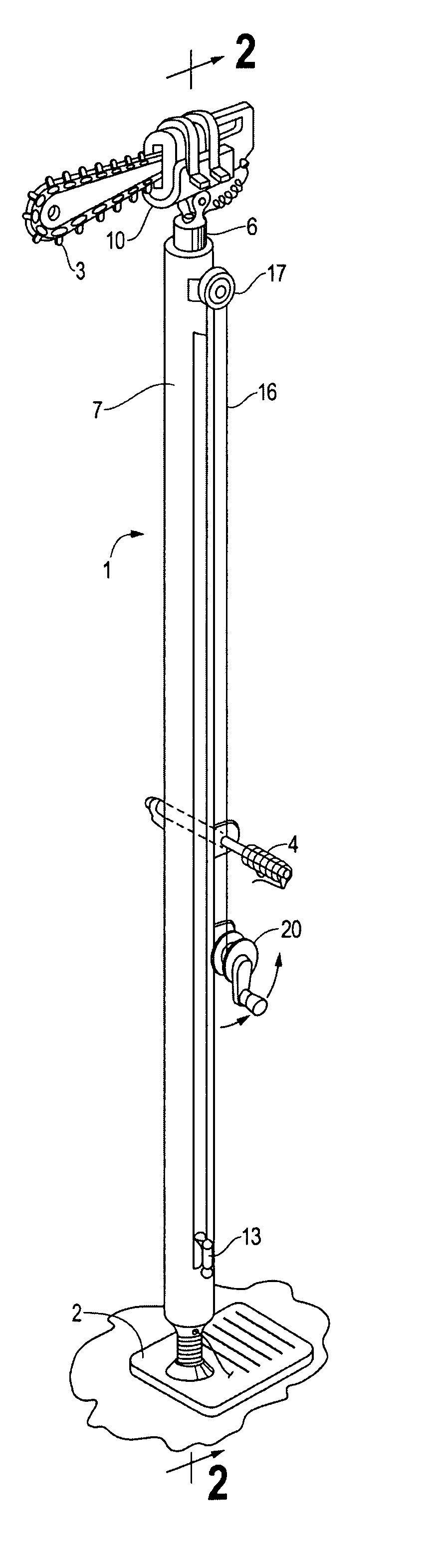 Easy lift saw platform