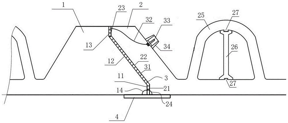 Large-diameter plastic pipe with z-shaped socket electric hot-melt connection