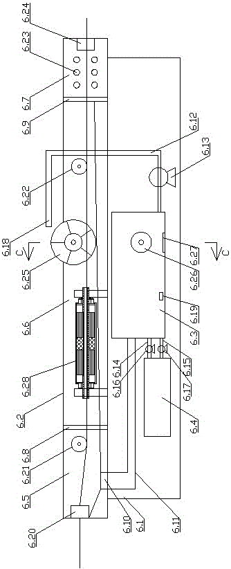 High-quality coaxial cable cooling device and cooling method