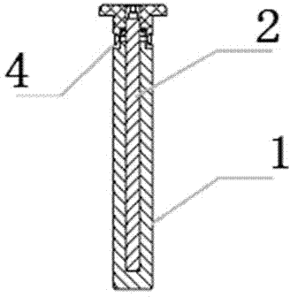 Icing-deicing process force measurement test device