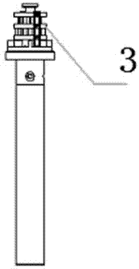 Icing-deicing process force measurement test device