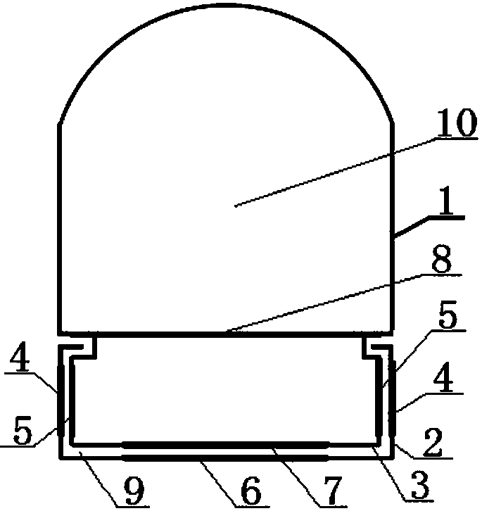 A maglev train