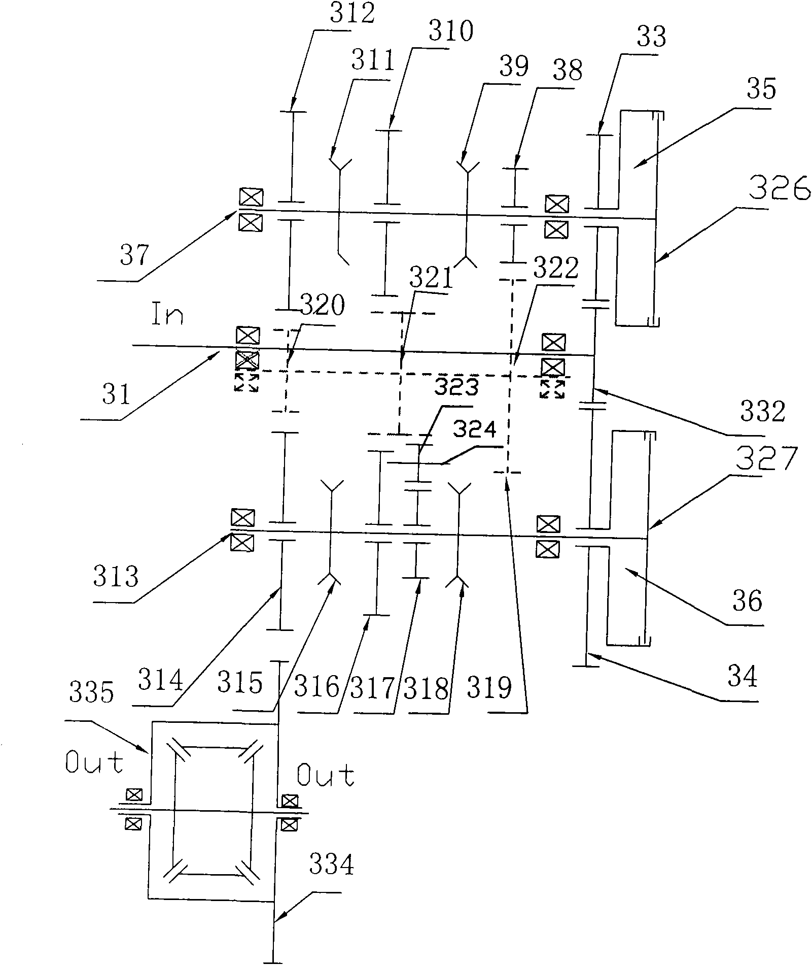 Dual-clutch automated transmission