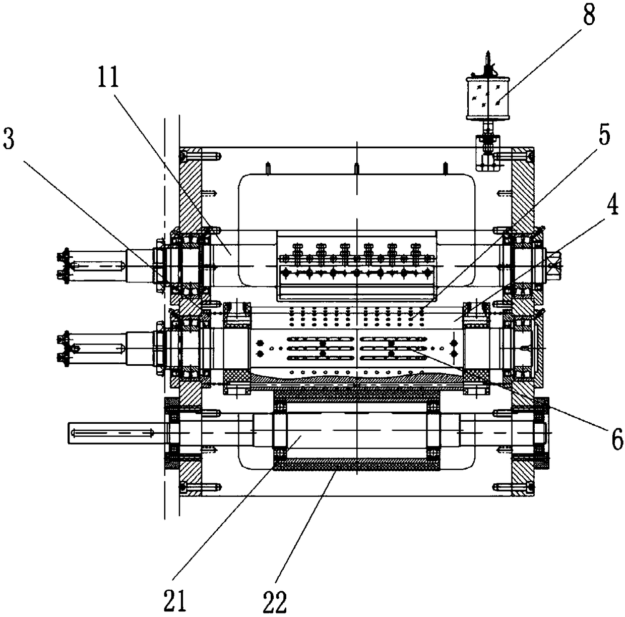 Glue cutter unit with interchangeable inserts