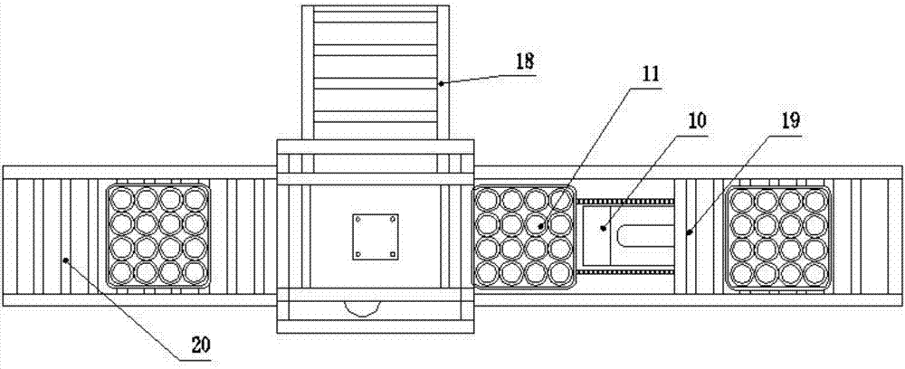 Pneumatic bottle taking system for edible fungi cultivation