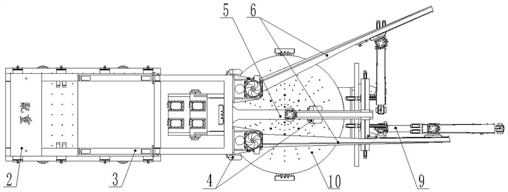 Microgravity simulation method for space manipulator suspension