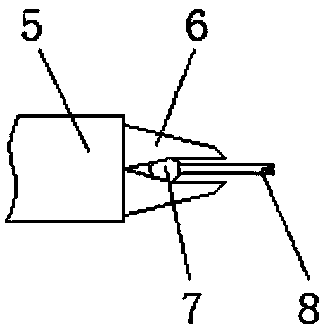 Security-enhanced ventilative pressure discharge and temperature control plastic recycling smelting furnace