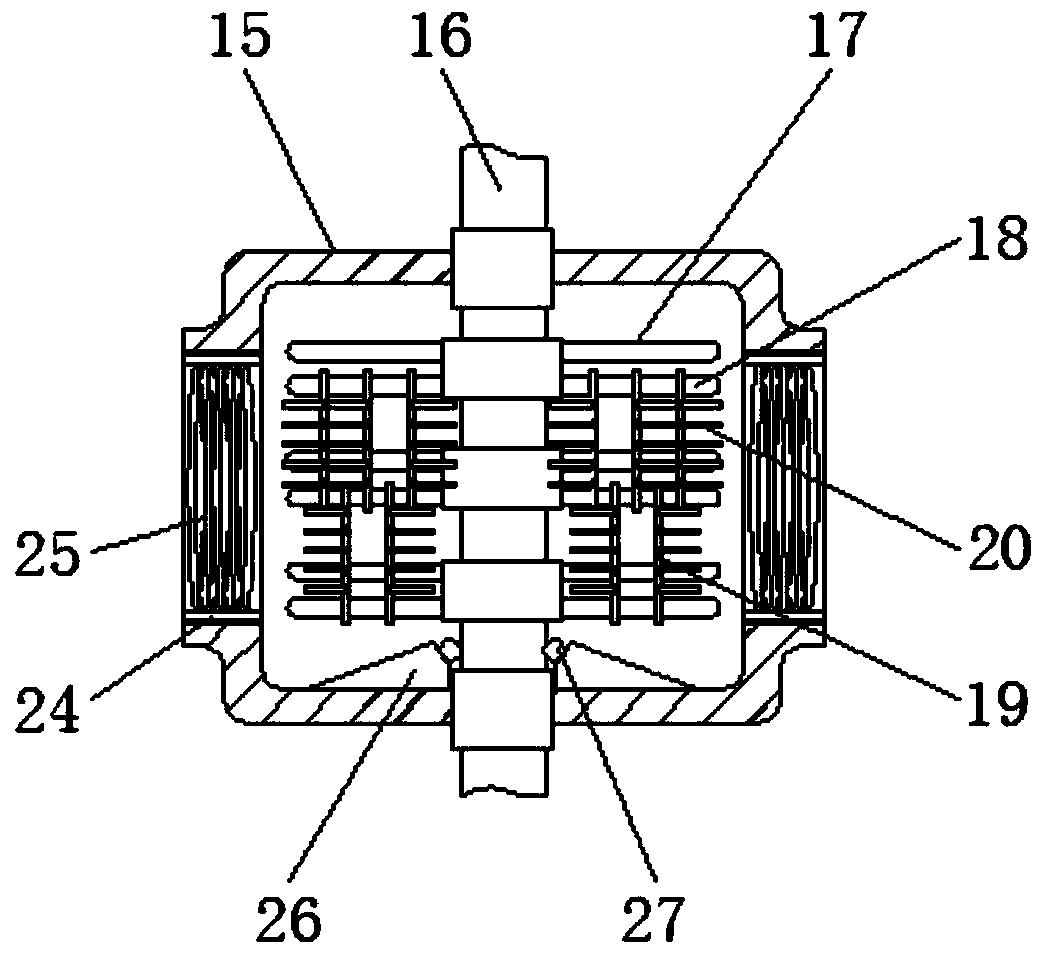 Security-enhanced ventilative pressure discharge and temperature control plastic recycling smelting furnace