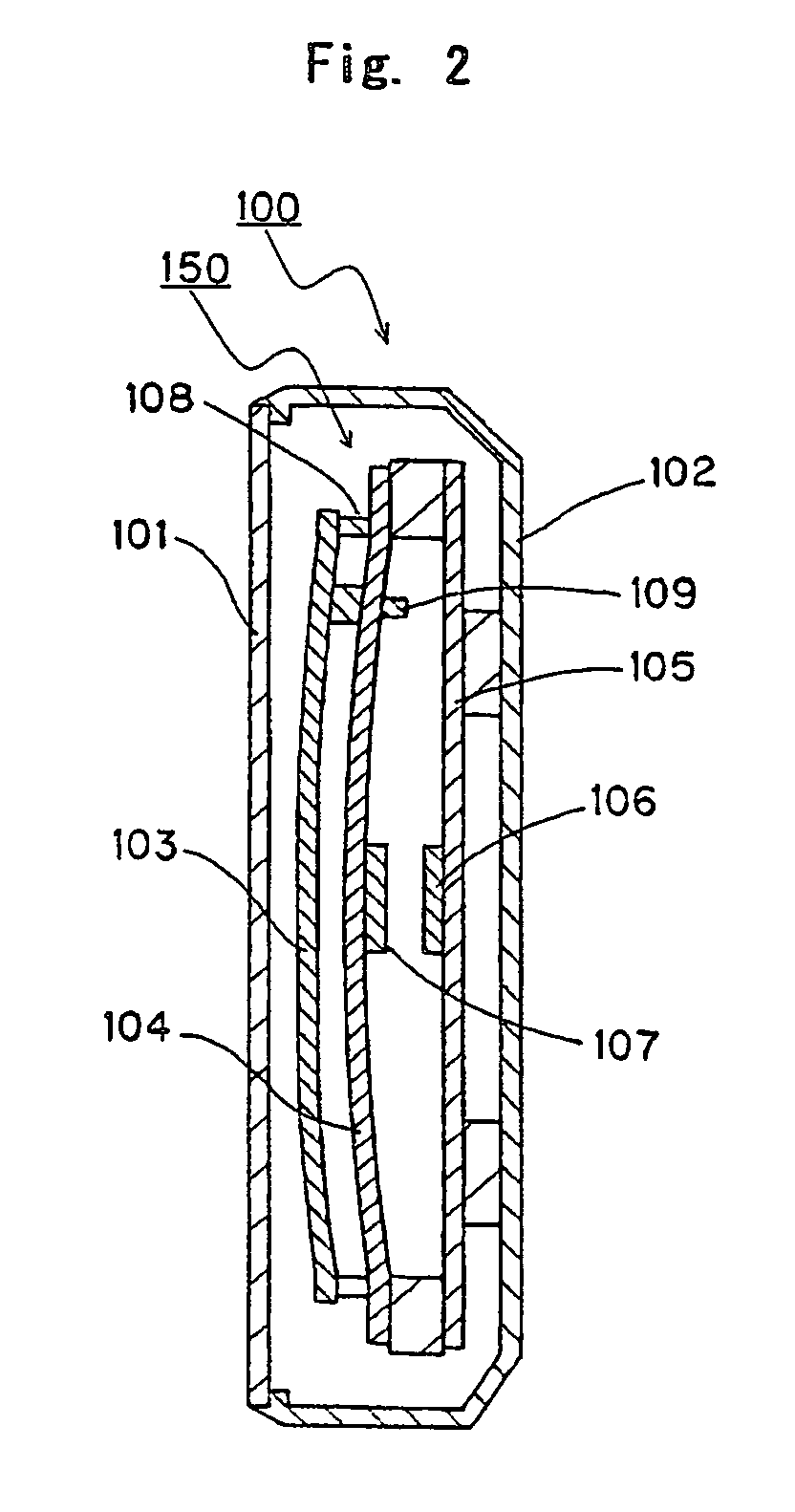 Image display apparatus having deformation detection