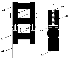 Flexible combined fixing device for spine