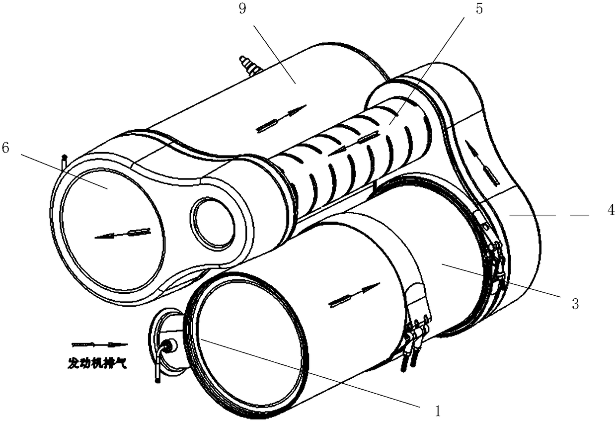 Integrated aftertreatment equipment