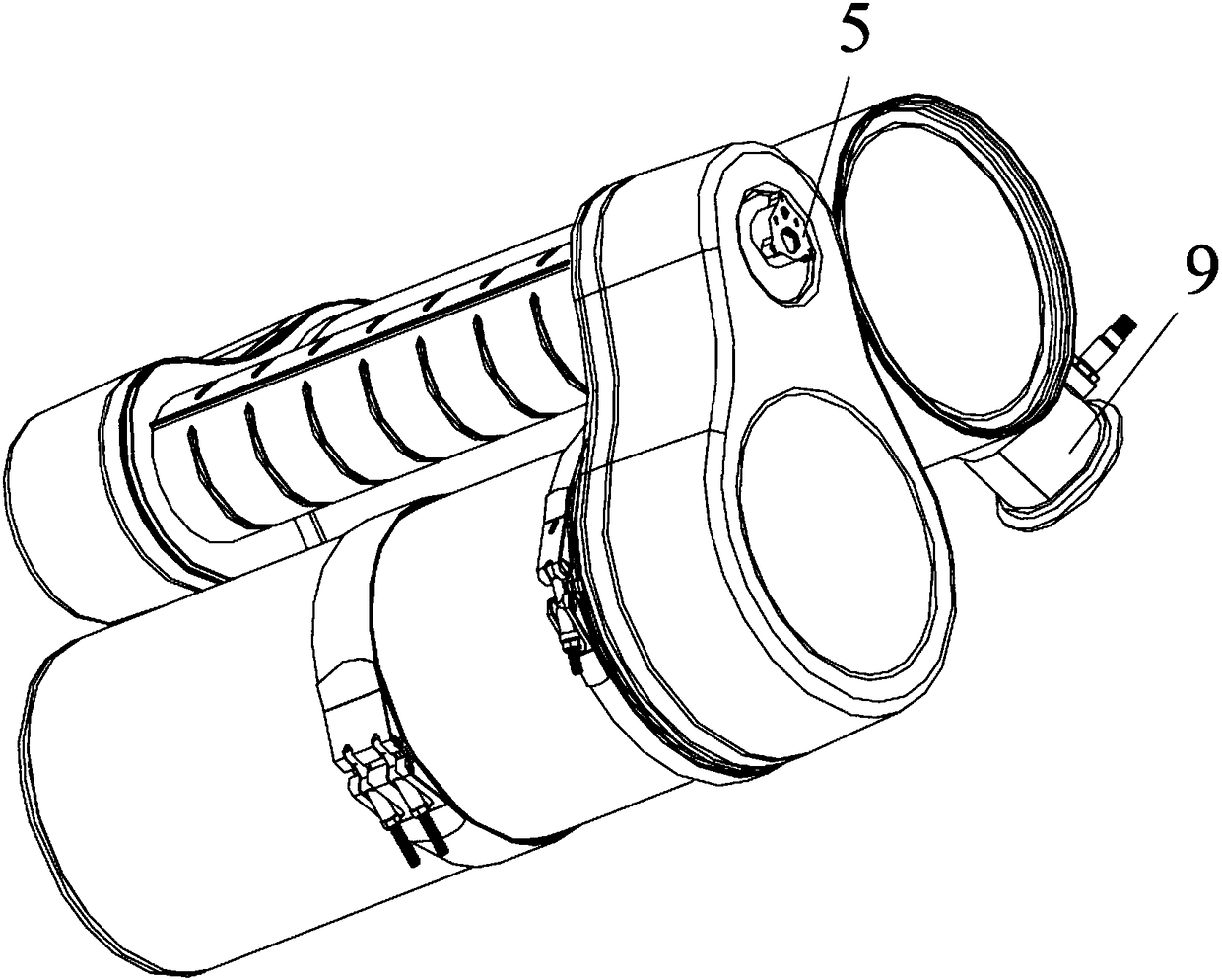 Integrated aftertreatment equipment