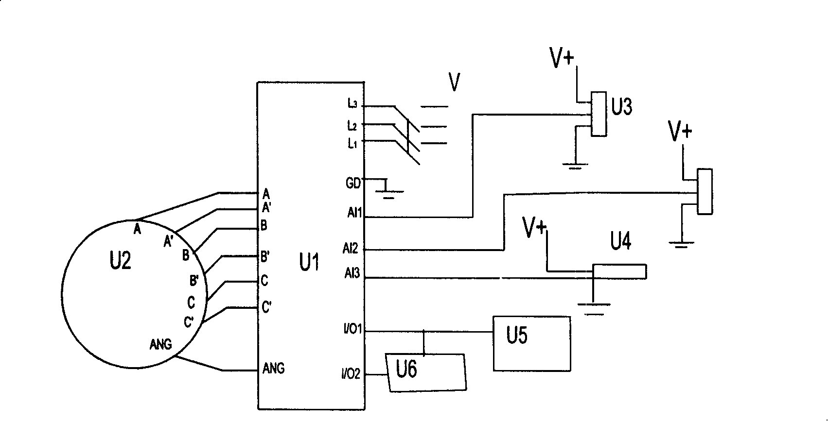 Numerical control hydraulic system of switch reluctance motor pump