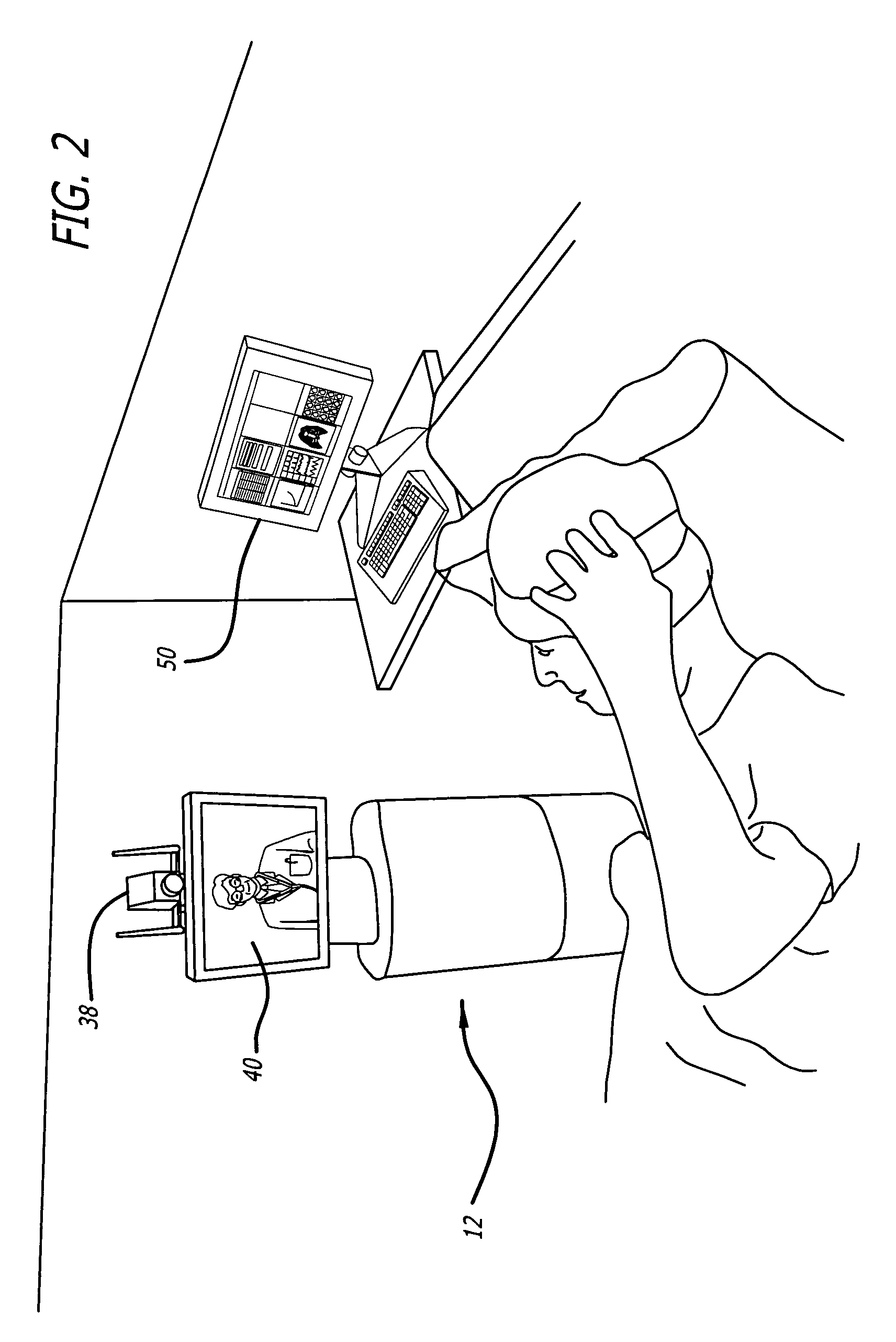 Remote presence display through remotely controlled robot