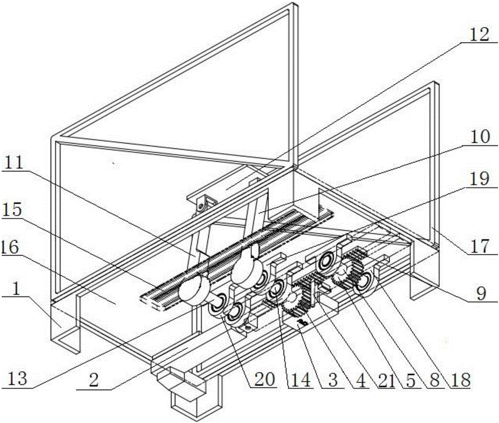 Standing type lower-limb exercise rehabilitation device