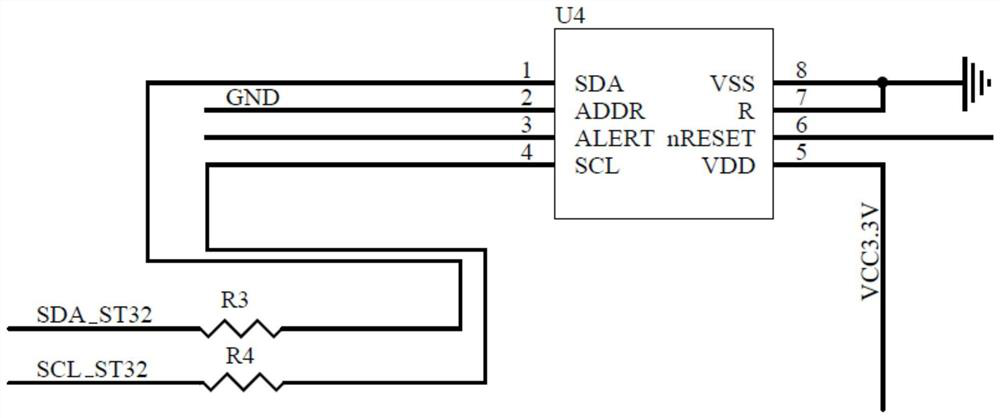 Portable temperature monitoring device for Internet of Things informatization management platform