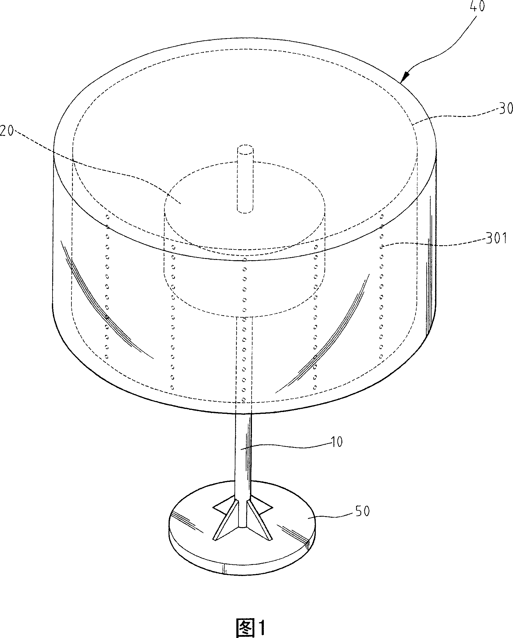 Cylindrical display screen