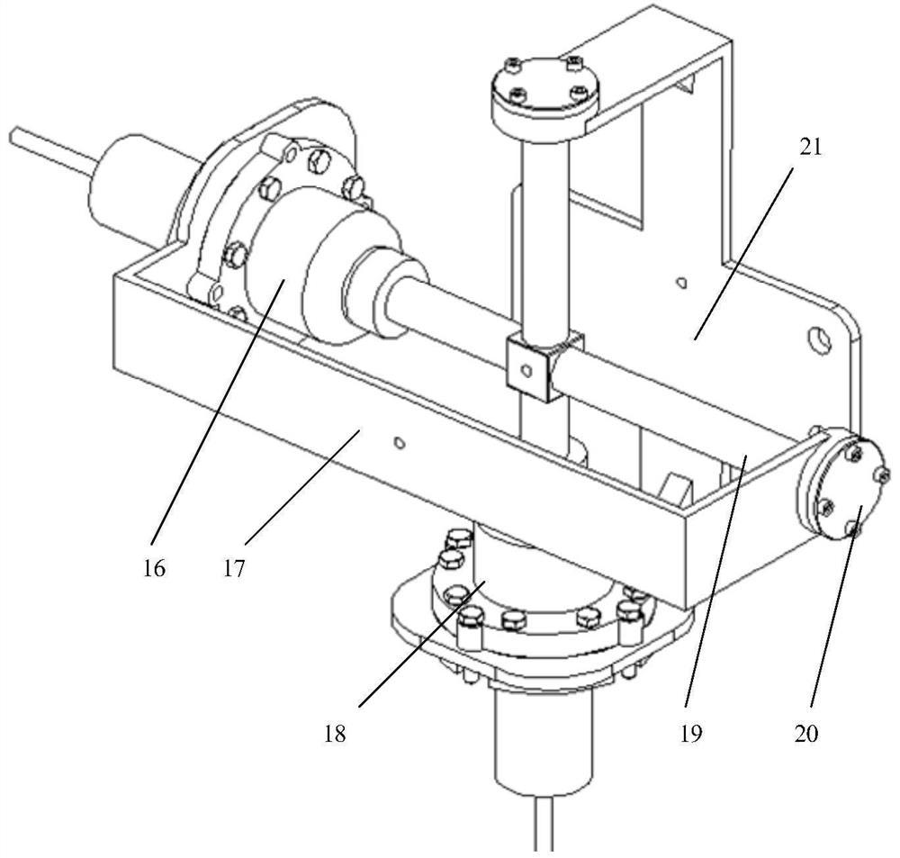 Deepwater pipeline tie-back pose measuring device