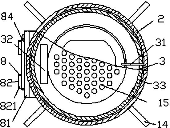 Ceramic barbecue furnace