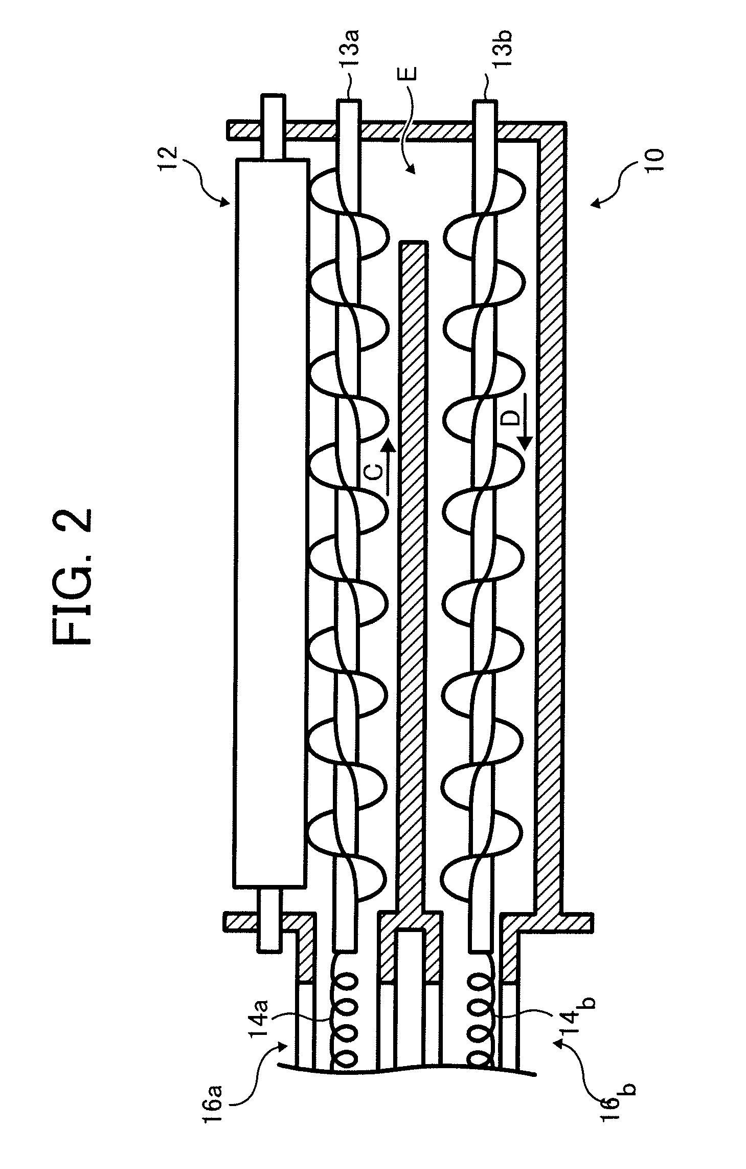 Developing device for developing latent images to toner images