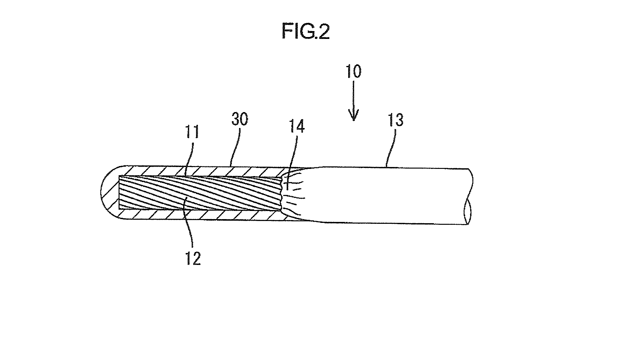 Electric wire equipped with terminal fitting and method of manufacturing the same