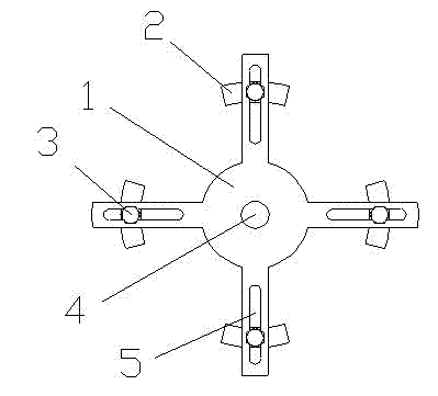 Coiling rod with changeable diameter