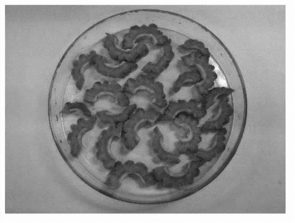 Dried balsam pear product with high vitamin C content and its preparation method