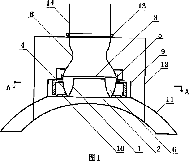 Whirl entraining type cooking fume exhauster