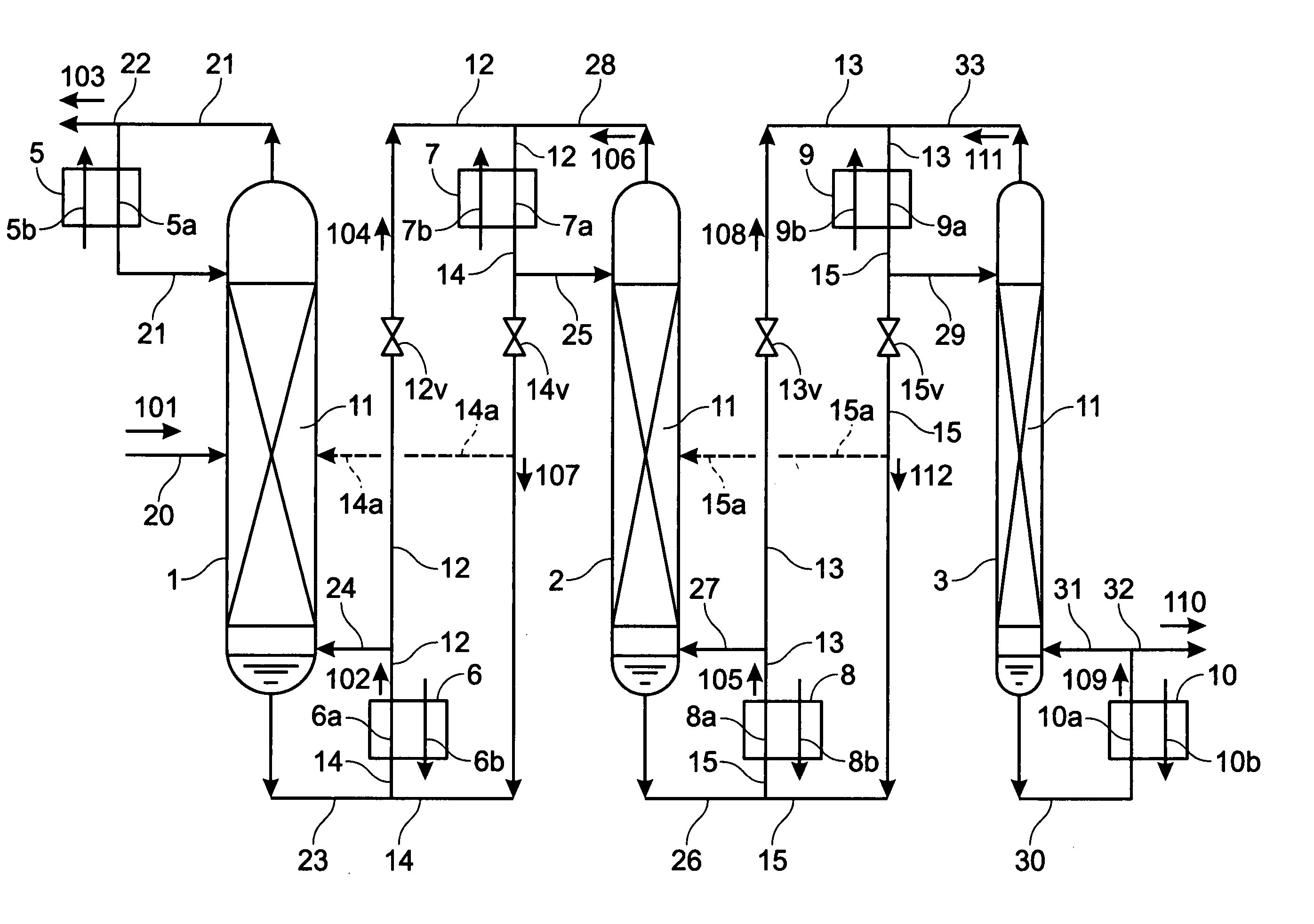 Apparatus, method for enrichment of the heavy isotopes of oxygen and production method for heavy oxygen water