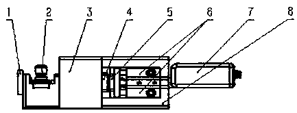 ABS (Anti-lock Braking System) hydraulic system HCU (Hydraulic Control Unit) solenoid valve body diameter measuring device