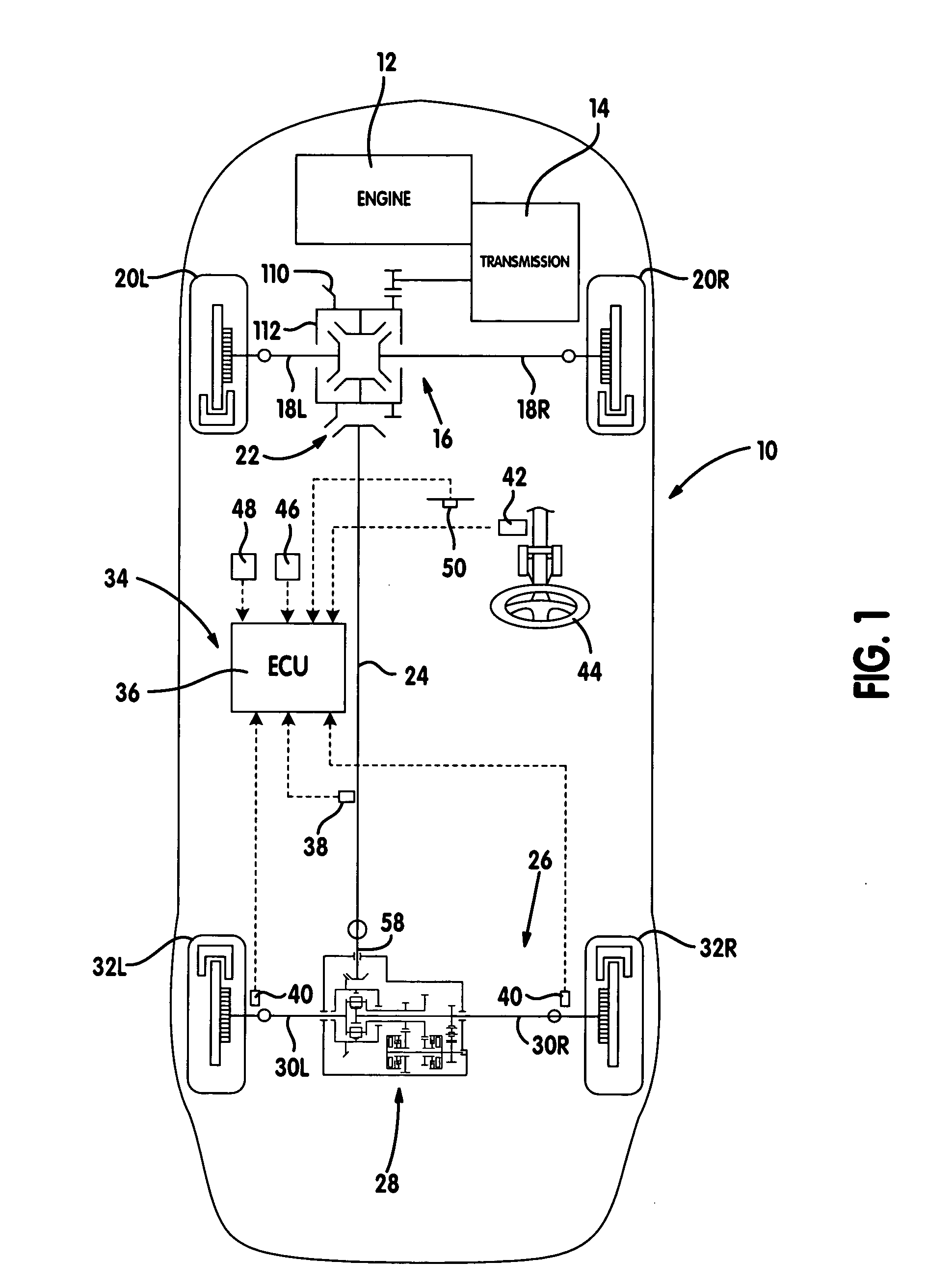 Torque vectoring drive axle assembly