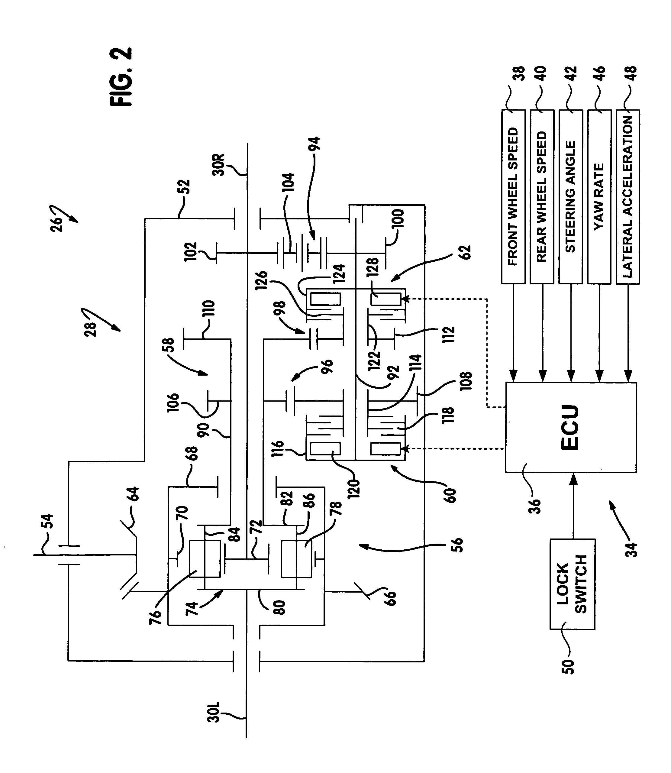 Torque vectoring drive axle assembly