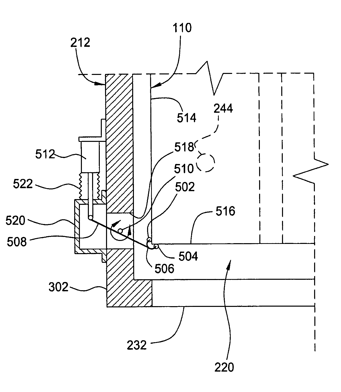 Load lock chamber for large area substrate processing system