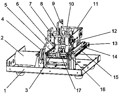 Postage machine feeding device