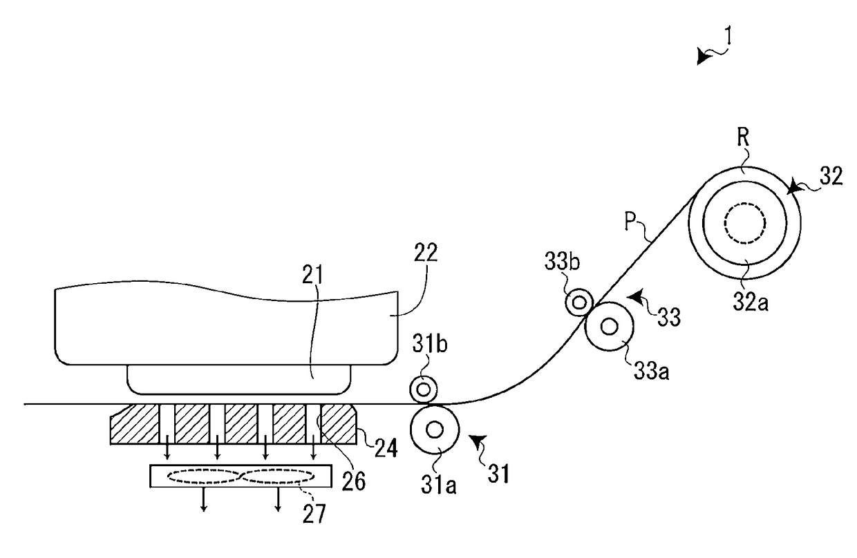 Medium feeding apparatus and control method of medium feeding apparatus