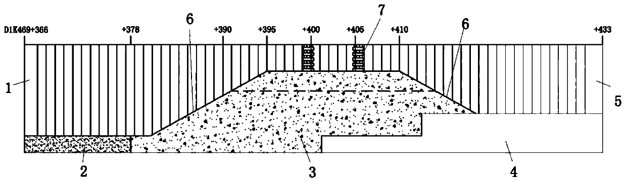 Construction method for advance grouting and supporting for tunnel partial collapse