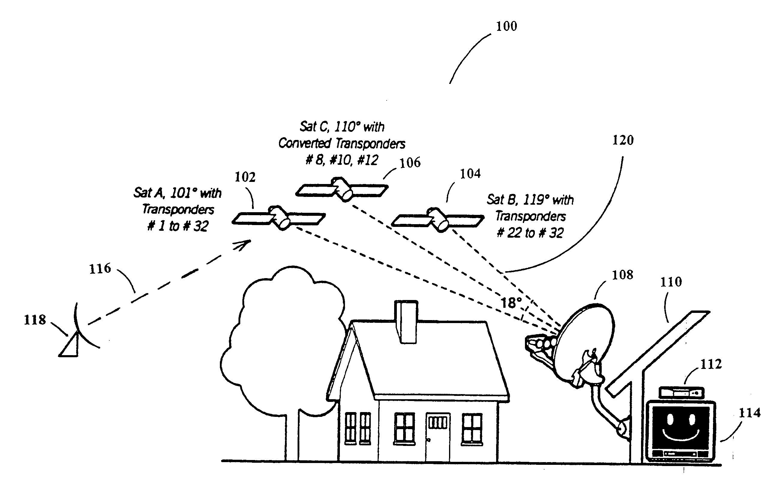 Intelligent two-way switching network