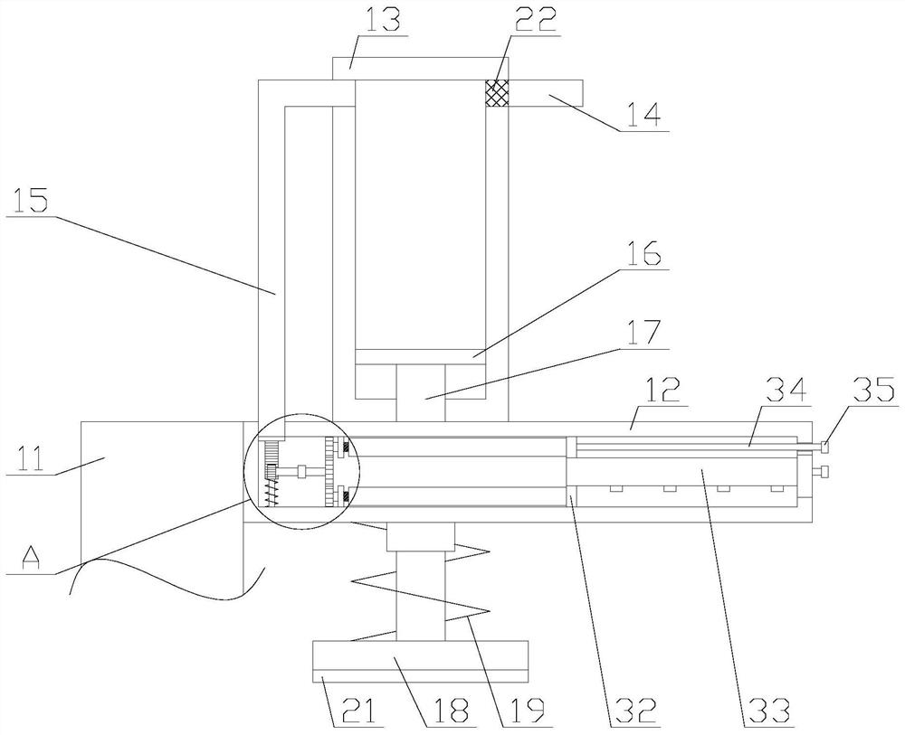 Punching equipment with high stability