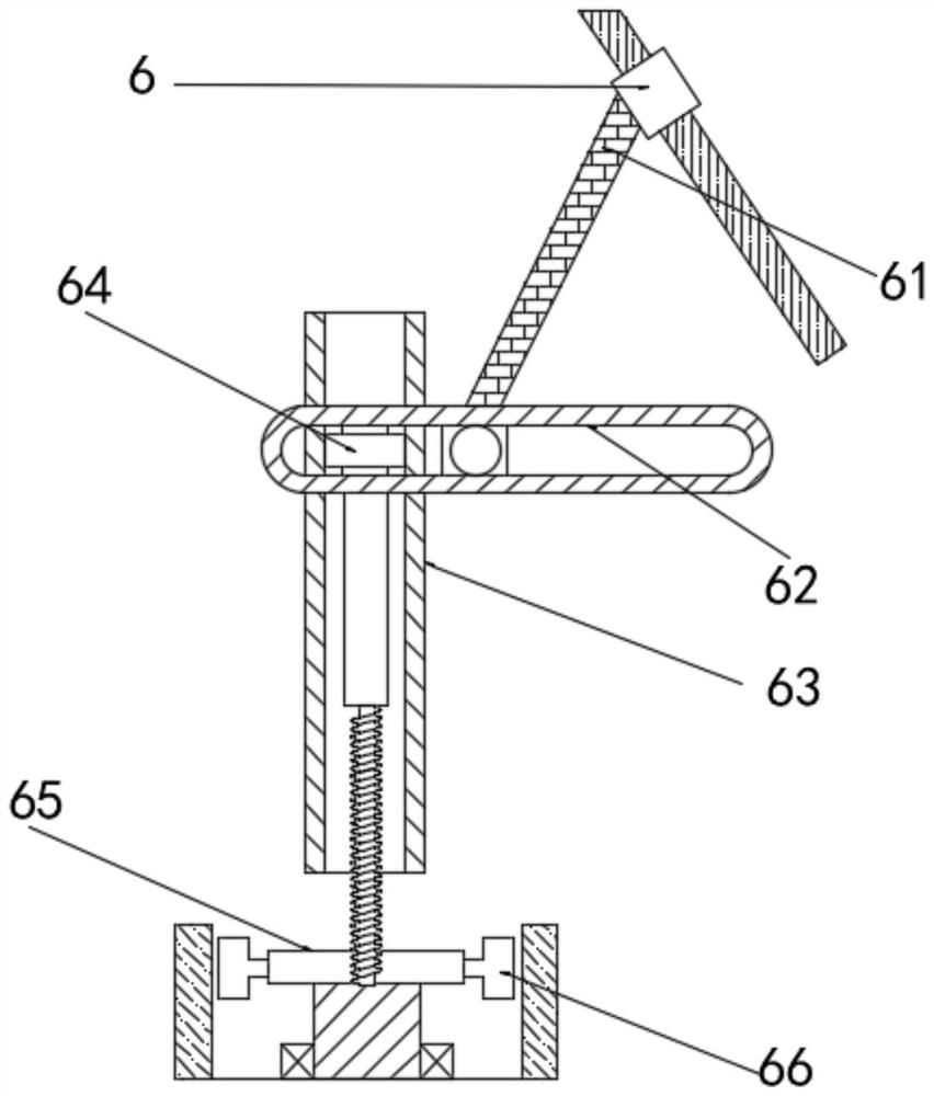 New energy automobile circular shaft fitting cleaning device