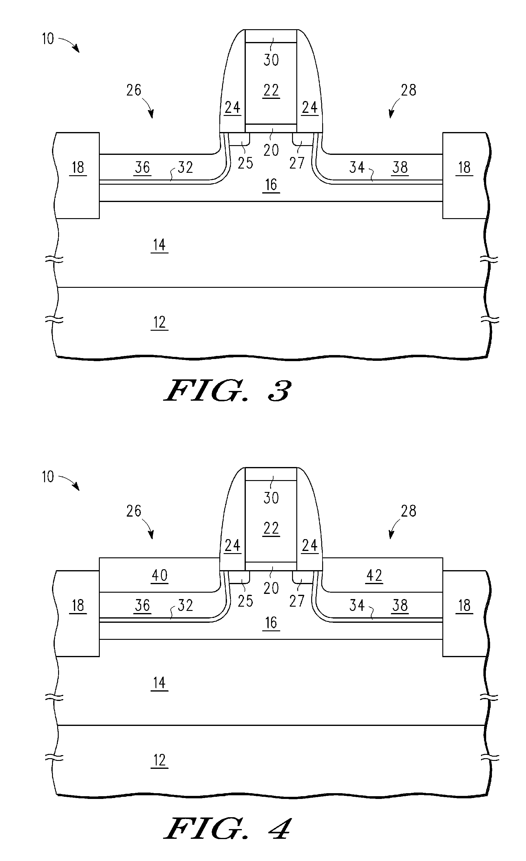 Multi-layer source/drain stressor