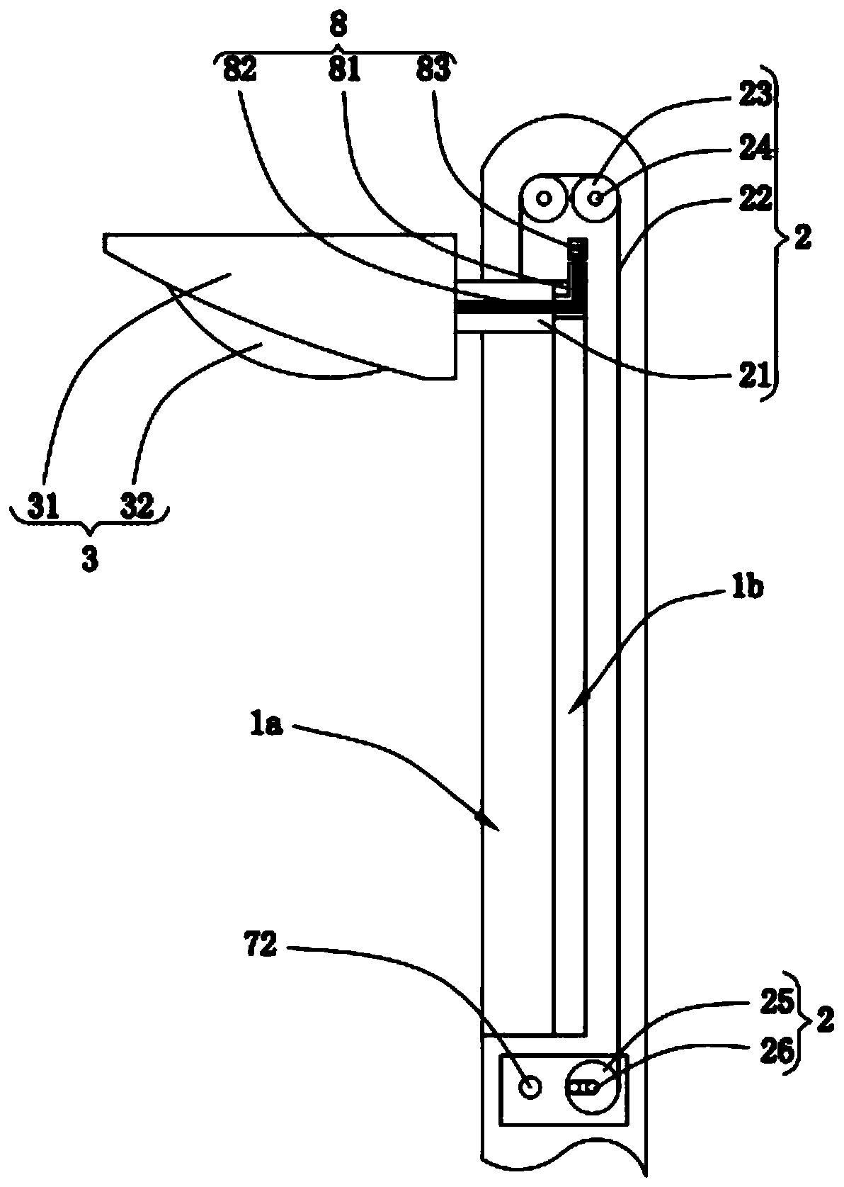 LED streetlamp for municipal construction