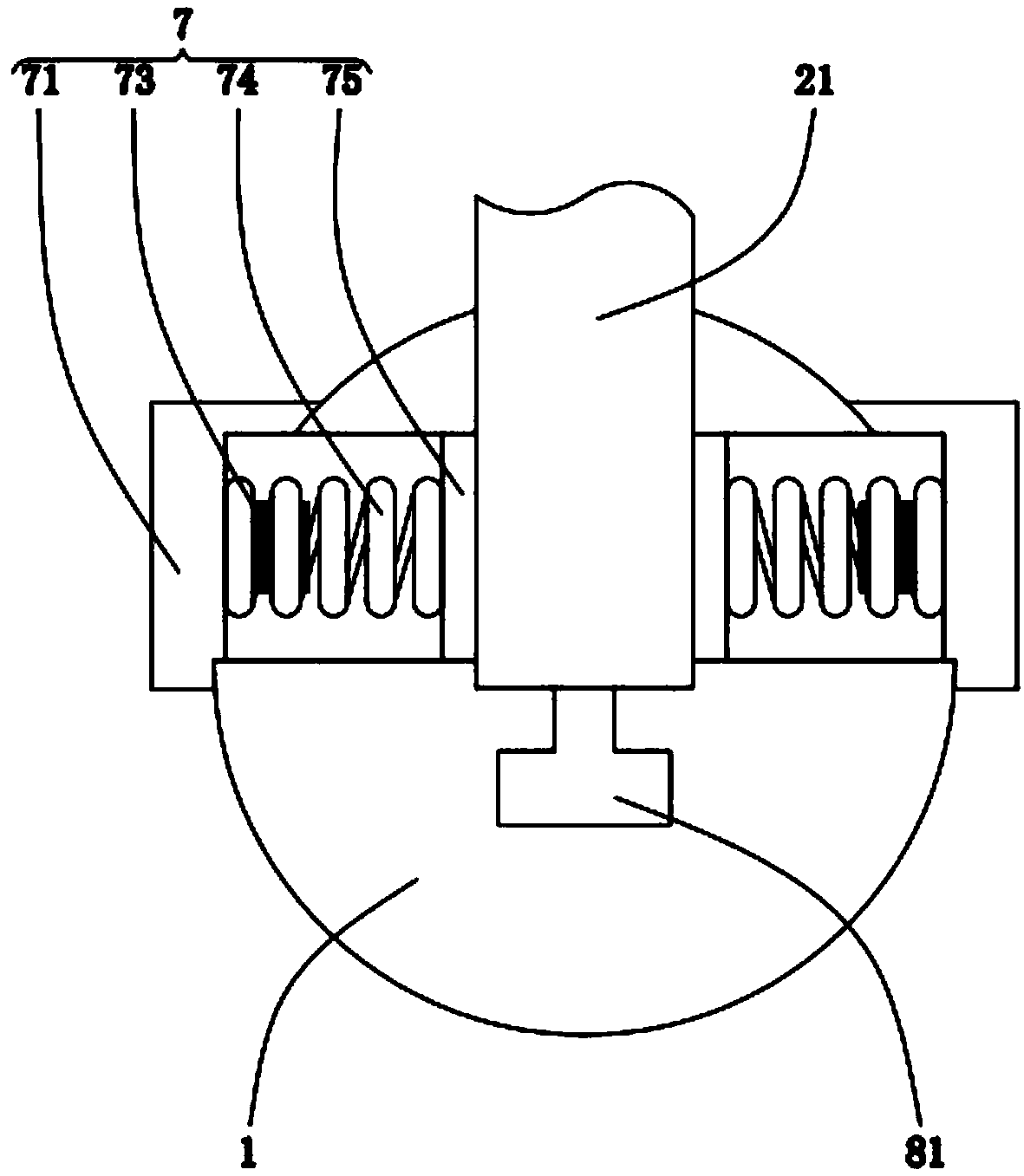 LED streetlamp for municipal construction